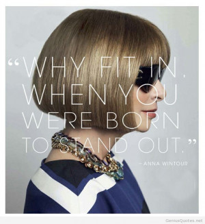 Anna Wintour quote with image