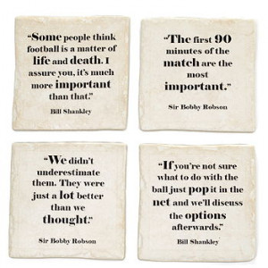International shopping for Famous Football Quotes Coasters in France