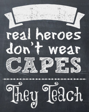 Real Heroes Teach {Gift Box and Printable