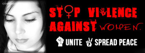 stop violence against women facebook cover