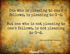 Chabad.org : Inspiration from Ethics of our Fathers