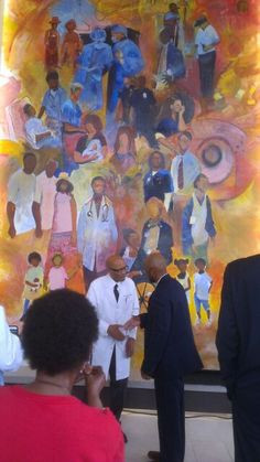May2014_reception for our recent completed mural at Methodist South ...