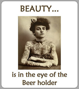 Details about 12 FUNNY RETRO BEAUTY QUOTE HOMEMADE BEER LABELS /ALE ...