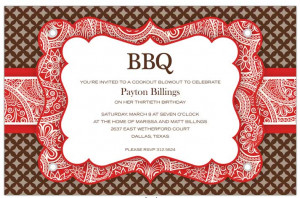 ... barbecue or rodeo party! Easy to print on your Inkjet printer or let