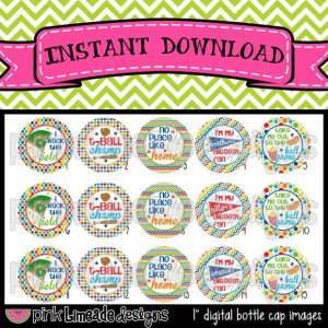 Ball Champ - cute sayings for t-ball or baseball - INSTANT DOWNLOAD ...