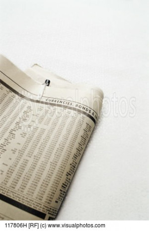 stock quotes newspaper