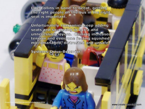 Too many people on the bus. Good to great right seat right people just ...