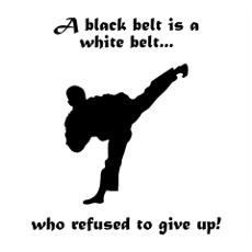 Black Belt Refusal Poster
