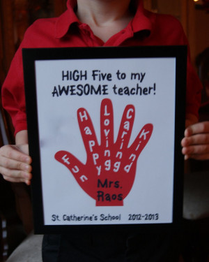 Make an inexpensive and personalized teacher appreciation gift with ...