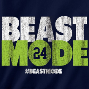 Beast Mode T Shirt Seahawks