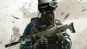soldiers video games guns military futuristic weapons scar ghost recon ...