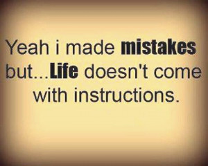 Mistakes happen