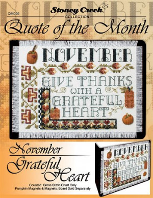 Quote of the Month - November (Grateful Heart)