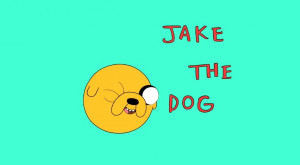 With Jake the Dog