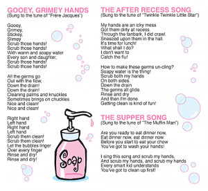 Hand-Washing Songs: Multiple Variations