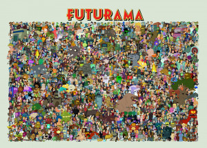 Futurama Cast Poster