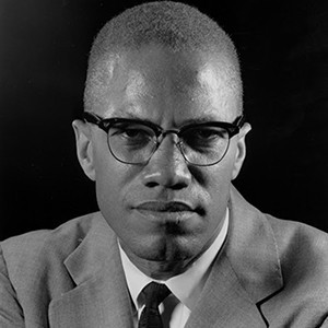 photograph of Malcolm Little (Malcolm X).