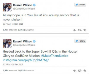 What Russell Wilson Just Said On TV During The Post Game And On ...