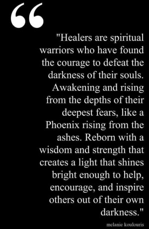 spiritual warriors....