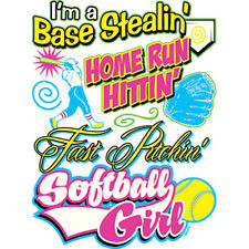 New listing I'm a Softball Girl Shirt