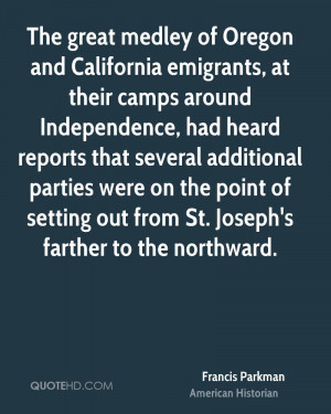 The great medley of Oregon and California emigrants, at their camps ...