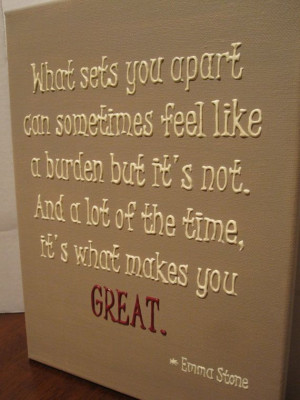 CUSTOM 3D Quote on 9x12 Canvas by SubtleWords on Etsy, $20.00