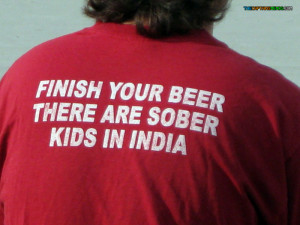 So apparently children in India get drunk a lot. A plus for the pseudo ...