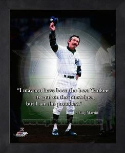 ... -Martin-New-York-Yankees-Black-Wood-Framed-MLB-Pro-Quotes-Photo-8x10