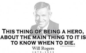 and his famous quote 