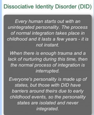 Dissociative identity disorder