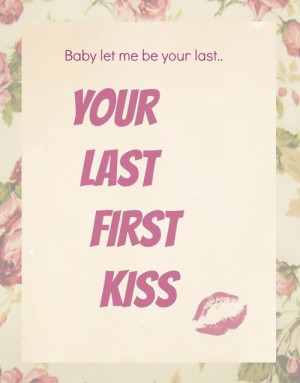 Last First Kiss One Direction