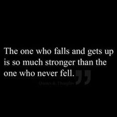 Get Stronger Quotes, Life, Fall, Wisdom, Truths, So True, Hard To Get ...