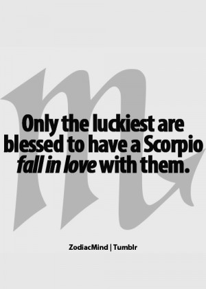 Scorpio love