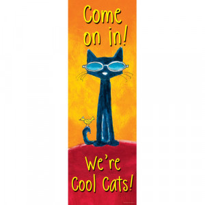 Decoratives / Banners / Pete the Cat Welcome Banner (EP2639)