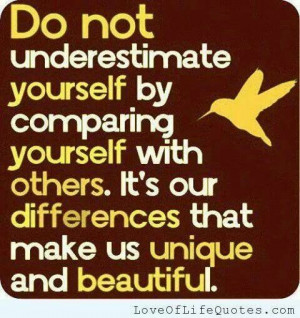 Dont underestimate yourself