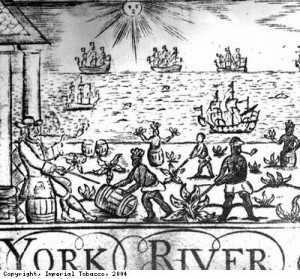 ... 31,000 blacks had been sold into slavery along the York River