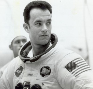 Tom Hanks played Jim Lovell in the 1995 film about the Apollo 13 ...