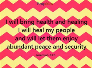 Bible Verses About Healing That Will Work Miracles
