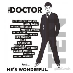 Doctor Who - ...he's wonderful (variant 2)