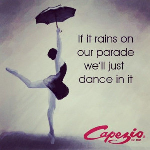 Motivational quote! Keep Dancing.