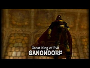 Ganondorf's introduction from OoT