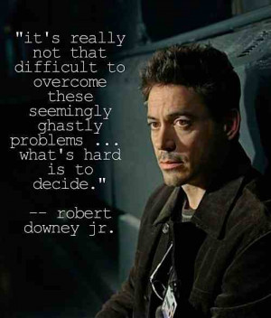 Robert Downey Jr. motivational quotes