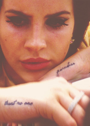 Lana Del Rey Tattoo Meanings