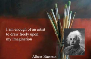 am enough of an artist to draw freely upon my imagination.