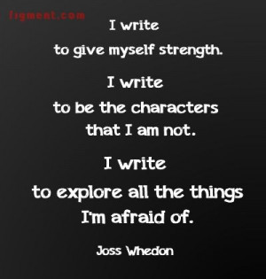 Why I write.