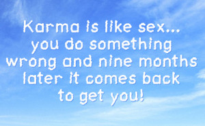 Karma Facebook Status