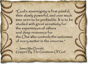 james macdonald quote really if god is omnipotent all knowing all ...