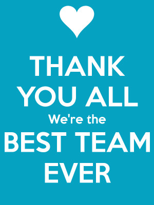 You And Are The Best Team All