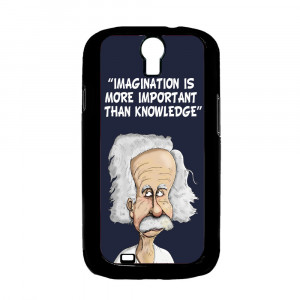Free shipping Phone cover for Samsung Galaxy S4 Albert Einstein ...
