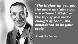 fred astaire quotes